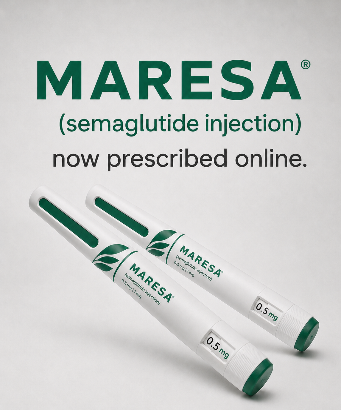 Two Meresa semaglutide injection pens